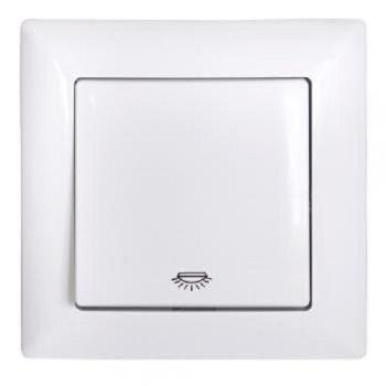 Gunsan Visage Taster Licht Unterputz Weiss